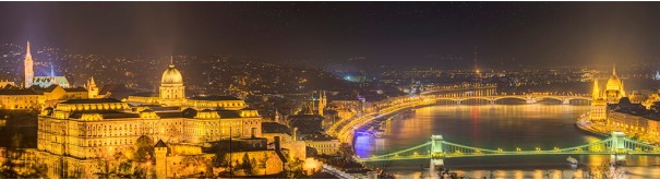 Скинали 'Вид ночного Будапешта'