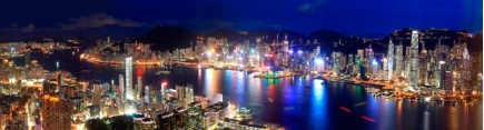Скинали 'Ночной пролив Гонконга'