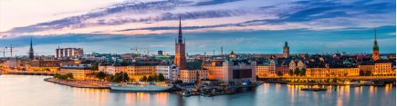 Скинали 'Панорама Стокгольма'