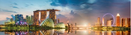 Скинали 'Восход над Сингапуром'